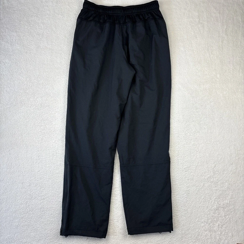 GEORGIA BULLDOGS x NIKE Dri-Fit Track Pants Mens Medium Straight Leg Zip‎ Ankle